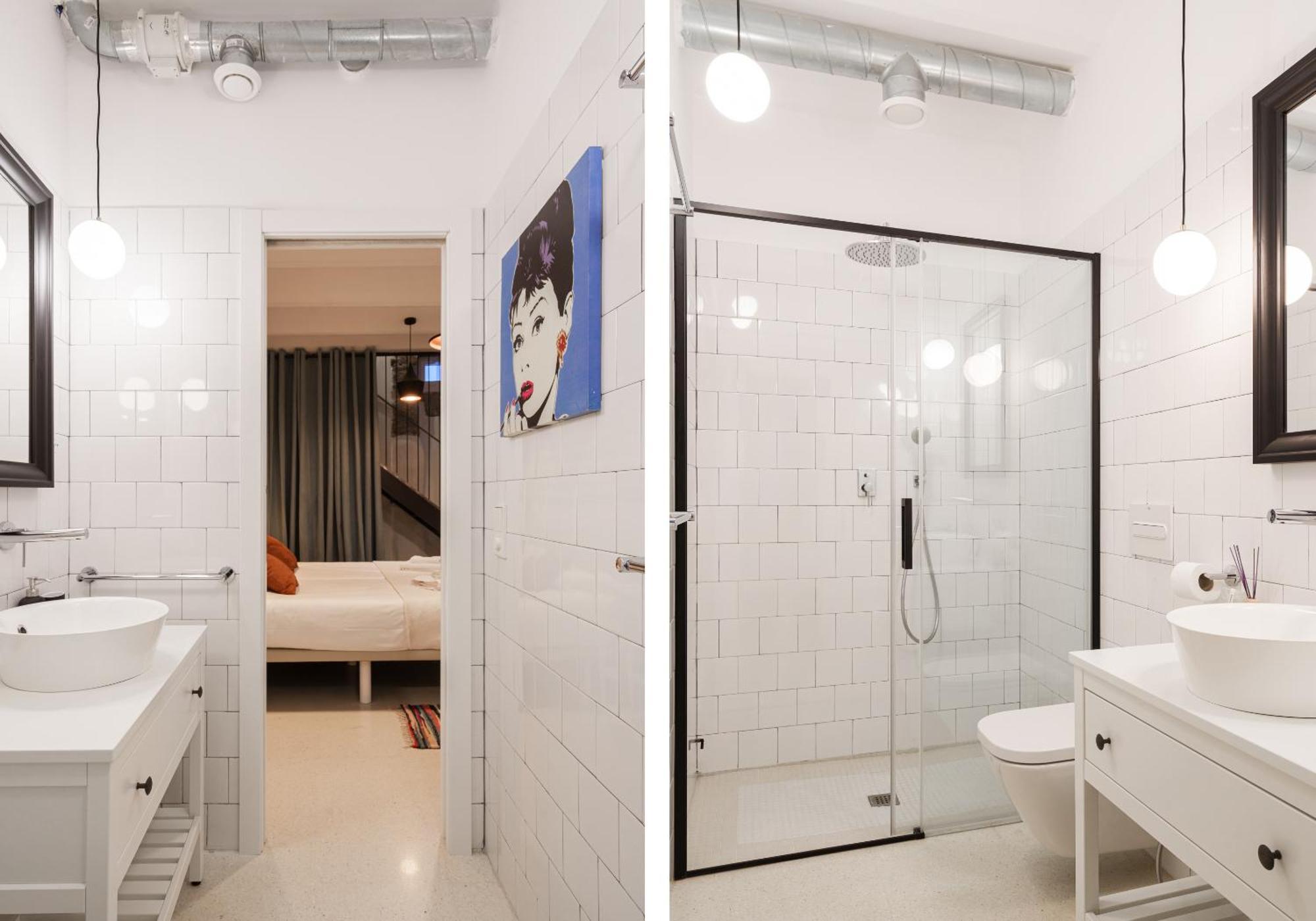Cozy Loft Embajadores, 2Rooms 2Bathrooms Madrid Kültér fotó